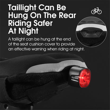 WEST BIKING YP0801194 Bike Saddle Cover Silicone+Memory Foam Shock Absorption Bicycle Seat Cushion