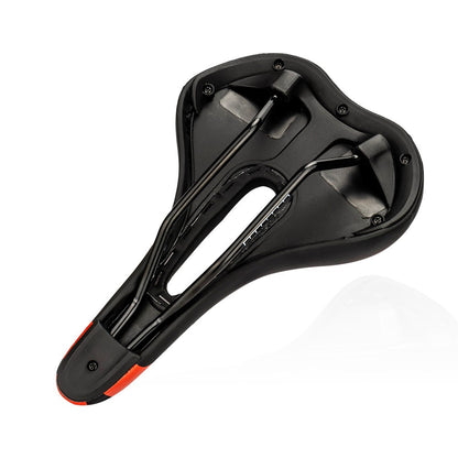 ZTTO 6219 Microfiber Leather Hollow Saddle Mountain Road Bicycle Seat Cushion
