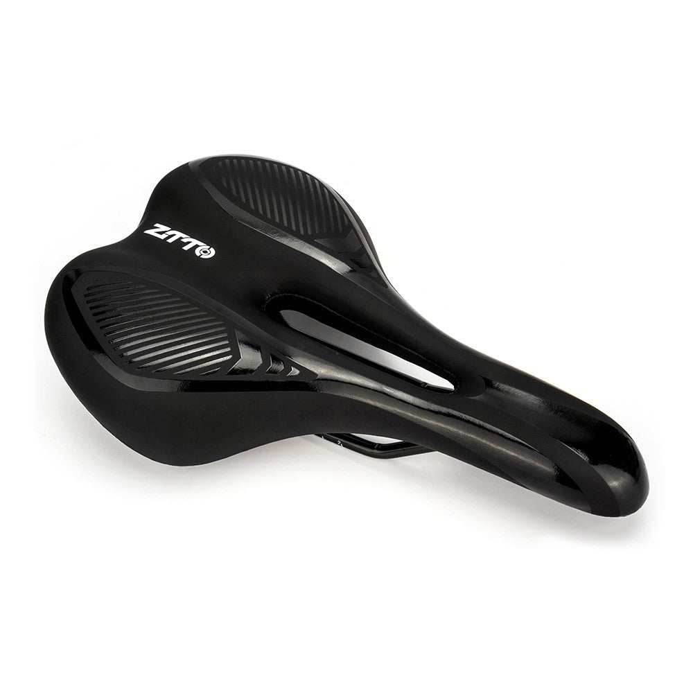 ZTTO 6219 Microfiber Leather Hollow Saddle Mountain Road Bicycle Seat Cushion