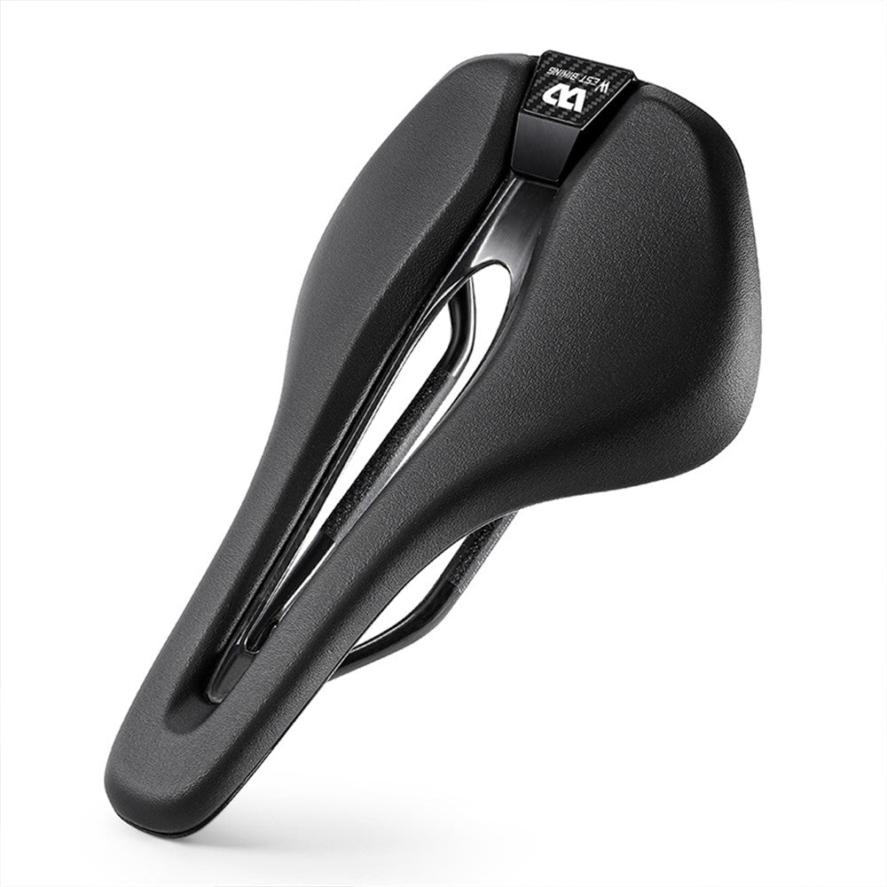 WEST BIKING YP0801204 Lightweight Carbon Fiber PU Leather Hollow Saddle Bike Seat Cushion