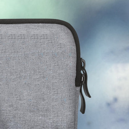 MBR-19005 14 / 15 Inch Laptop Sleeve Case Nylon Water Resistant Soft Lining Zipper Cover