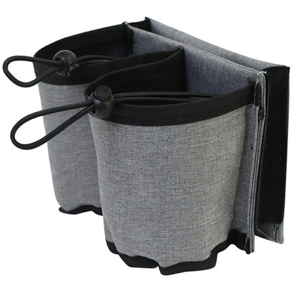Travel Suitcase Cup Holder Hanging Bag Free Hands Oxford Cloth Luggage Bottle Pocket