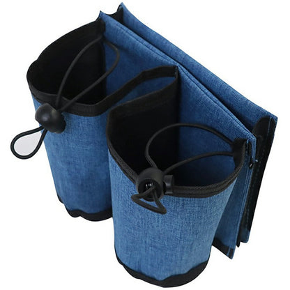 Travel Suitcase Cup Holder Hanging Bag Free Hands Oxford Cloth Luggage Bottle Pocket