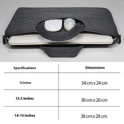 14 / 15 Inch Laptop Bag Water-Resistant Oxford Fabric Shockproof Carrying Case Computer Sleeve