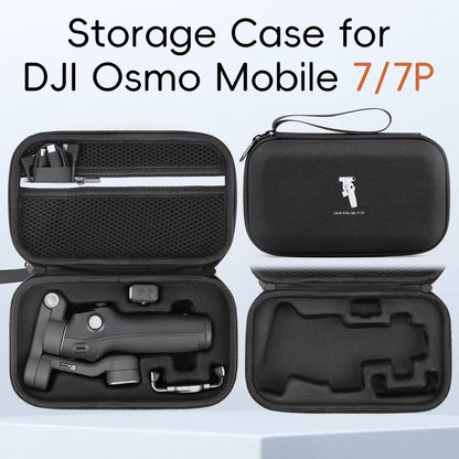 For DJI Osmo Mobile 7 Pro / Mobile 7 Stabilizer Portable Storage Bag Shockproof EVA Carrying Case