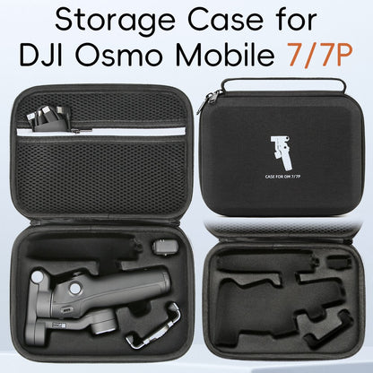 For DJI Osmo Mobile 7 Pro / Mobile 7 Smartphone Gimbal Stabilizer Storage Case EVA Portable Carry Bag