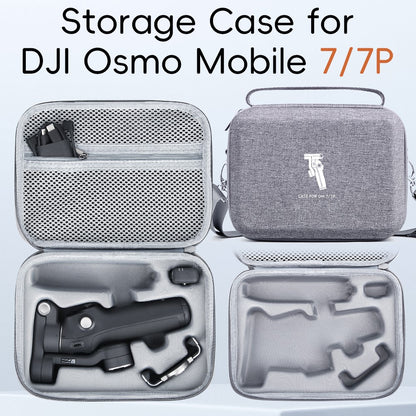 For DJI Osmo Mobile 7 Pro / Mobile 7 Smartphone Gimbal Stabilizer Storage Case Portable Carry Bag with Shoulder Strap