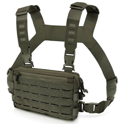 Multifunction Tactical Vest Chest Bag Oxford Fabric Outdoor Hunting Molle Survival Bag