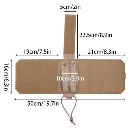 Adjustable Nylon MOLLE Waist Water Bottle Holder for Running Cycling Outdoor Kettle Carrier