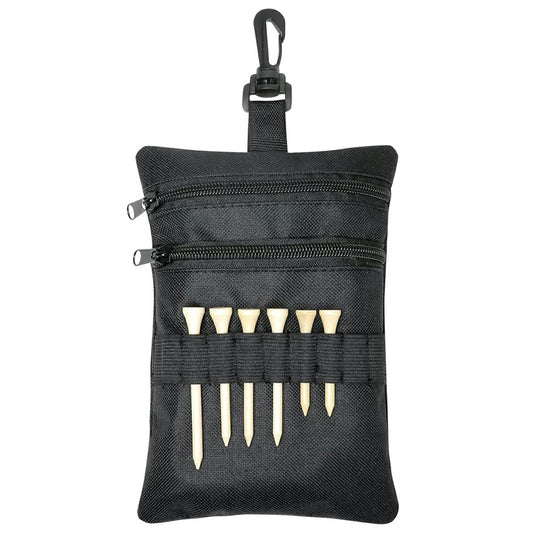 Golf Accessories Organizer Bag Oxford Fabric Waterproof Golf Ball Tee Holder Storage Pouch