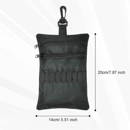 Golf Accessories Organizer Bag Oxford Fabric Waterproof Golf Ball Tee Holder Storage Pouch