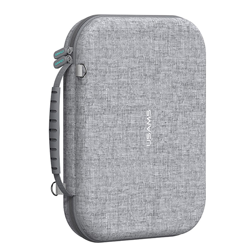 USAMS Jane08 Carrying Case for 14.6 Inch Laptops, Tablets Storage Bags EVA Hard Shell Sleeve with Plush Cushion / Shoulder Strap