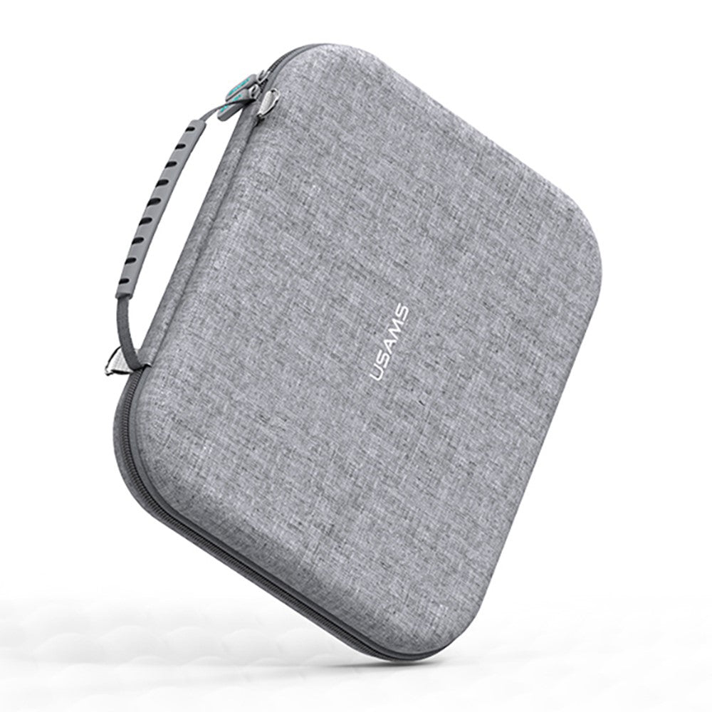 USAMS Jane08 Carrying Case for 14.6 Inch Laptops, Tablets Storage Bags EVA Hard Shell Sleeve with Plush Cushion / Shoulder Strap
