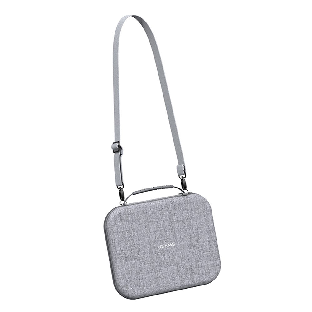 USAMS Jane07 Carrying Case for 12.6 Inch Laptops, Tablets Storage Bags EVA Hard Shell Sleeve with Plush Cushion / Shoulder Strap
