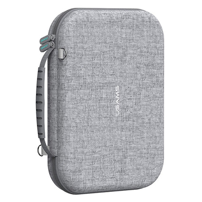 USAMS Jane07 Carrying Case for 12.6 Inch Laptops, Tablets Storage Bags EVA Hard Shell Sleeve with Plush Cushion / Shoulder Strap