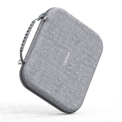 USAMS Jane07 Carrying Case for 12.6 Inch Laptops, Tablets Storage Bags EVA Hard Shell Sleeve with Plush Cushion / Shoulder Strap