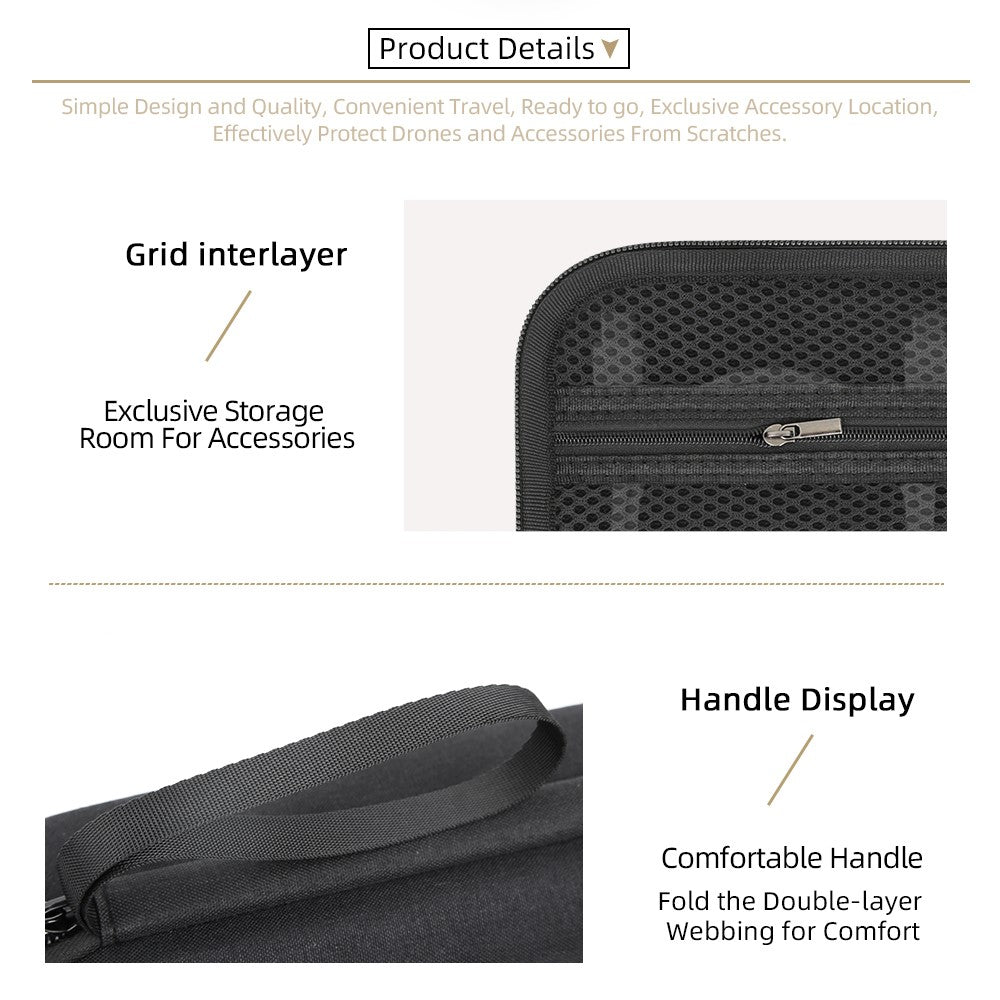 Storage Case for DJI Osmo Mobile 8P Portable Carrying Bag Lycra Hard Shell EVA Protective Cover