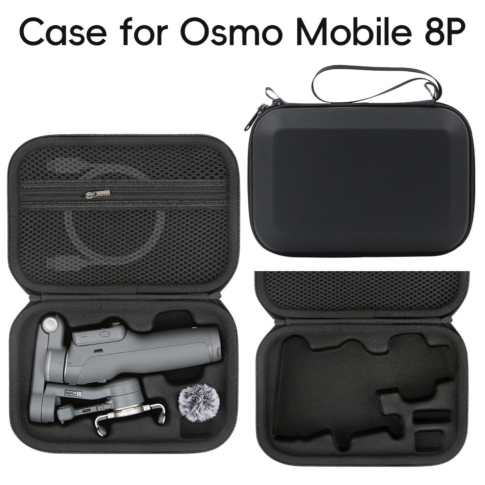 Storage Case for DJI Osmo Mobile 8P Portable Travel Bag Lycra Material Shockproof Carrying Case with Shoulder Strap