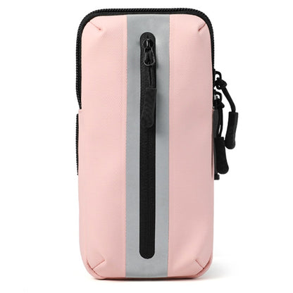 Oxford Fabric + Polyester Armband Phone Pouch Lightweight Cell Phones Bag for Outdoor Cycling
