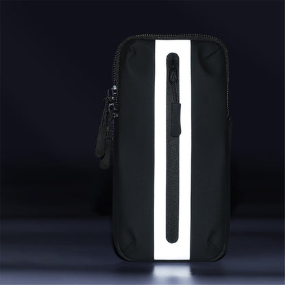 Oxford Fabric + Polyester Armband Phone Pouch Lightweight Cell Phones Bag for Outdoor Cycling