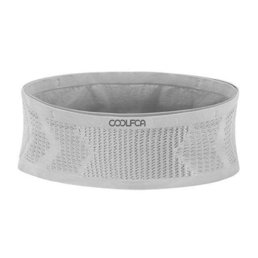 COOLFCA Outdoor Running Anti-Slip Waist Bag Breathable Elastic Phone Pouch, Size: 14x60cm, for 50-90cm Waist