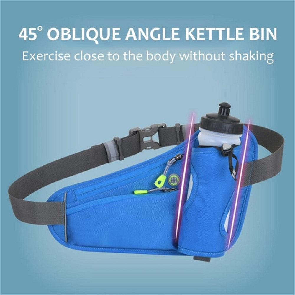 Hiking Fanny Pack Water Bottle Holder Outdoor Sport Running Waist Bag for Cycling Dog Walking