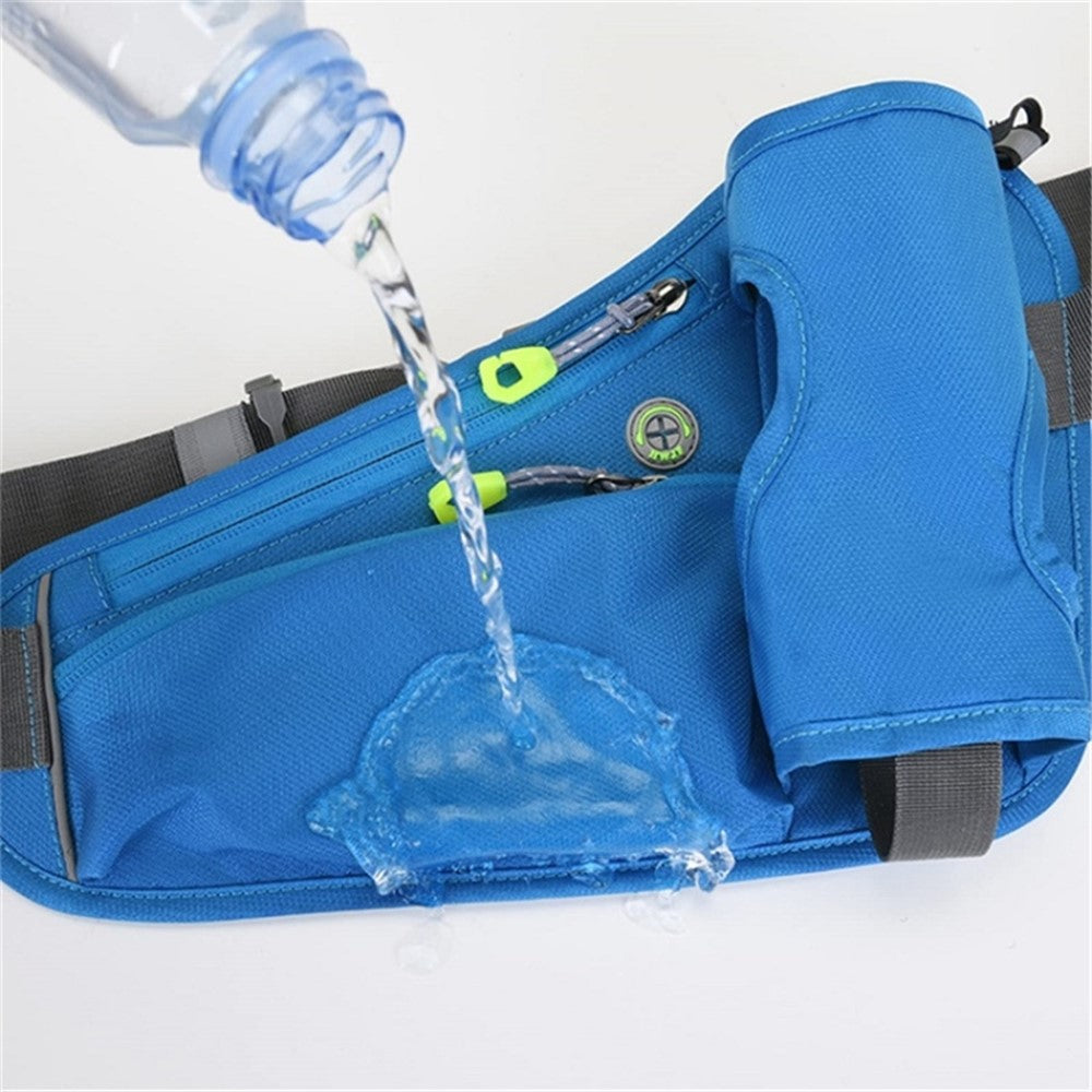 Hiking Fanny Pack Water Bottle Holder Outdoor Sport Running Waist Bag for Cycling Dog Walking