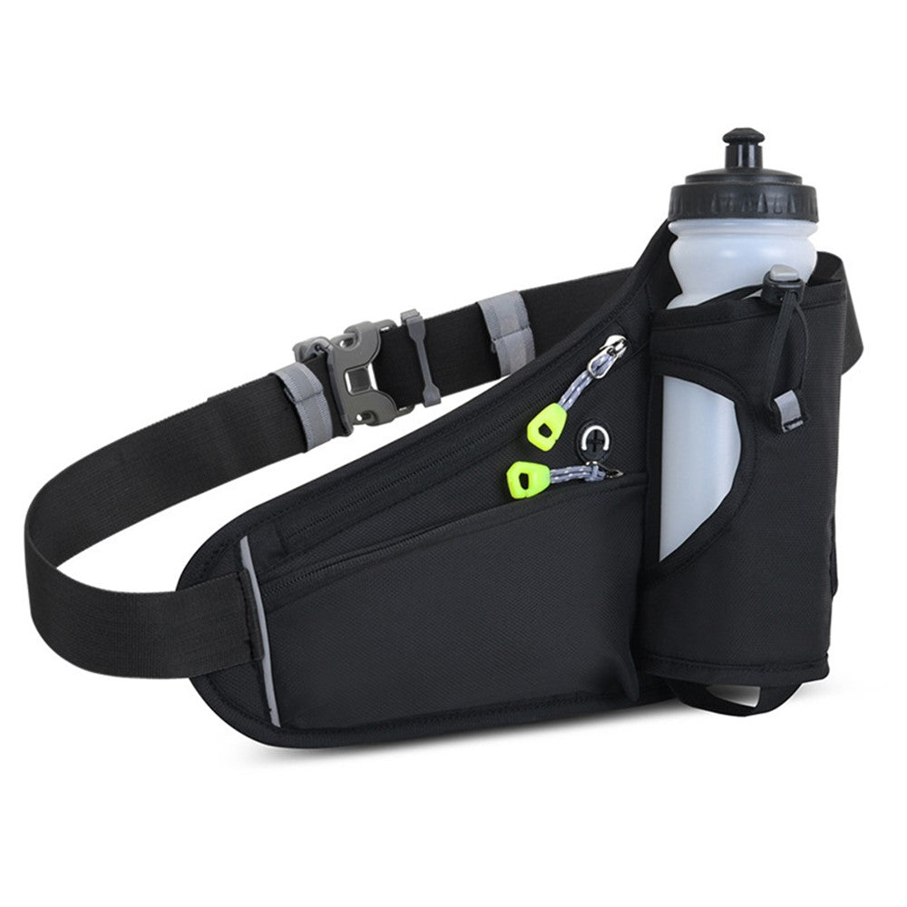 Hiking Fanny Pack Water Bottle Holder Outdoor Sport Running Waist Bag for Cycling Dog Walking