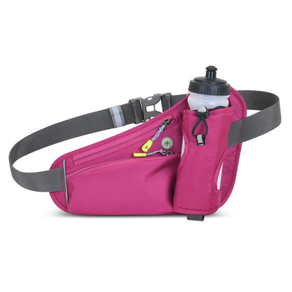 Hiking Fanny Pack Water Bottle Holder Outdoor Sport Running Waist Bag for Cycling Dog Walking