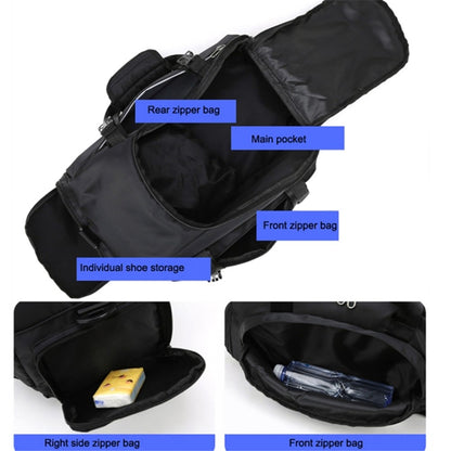 Sports Fitness Bag for Women Yoga Shoulder Bag Training Storage Pouch for Short Traveling