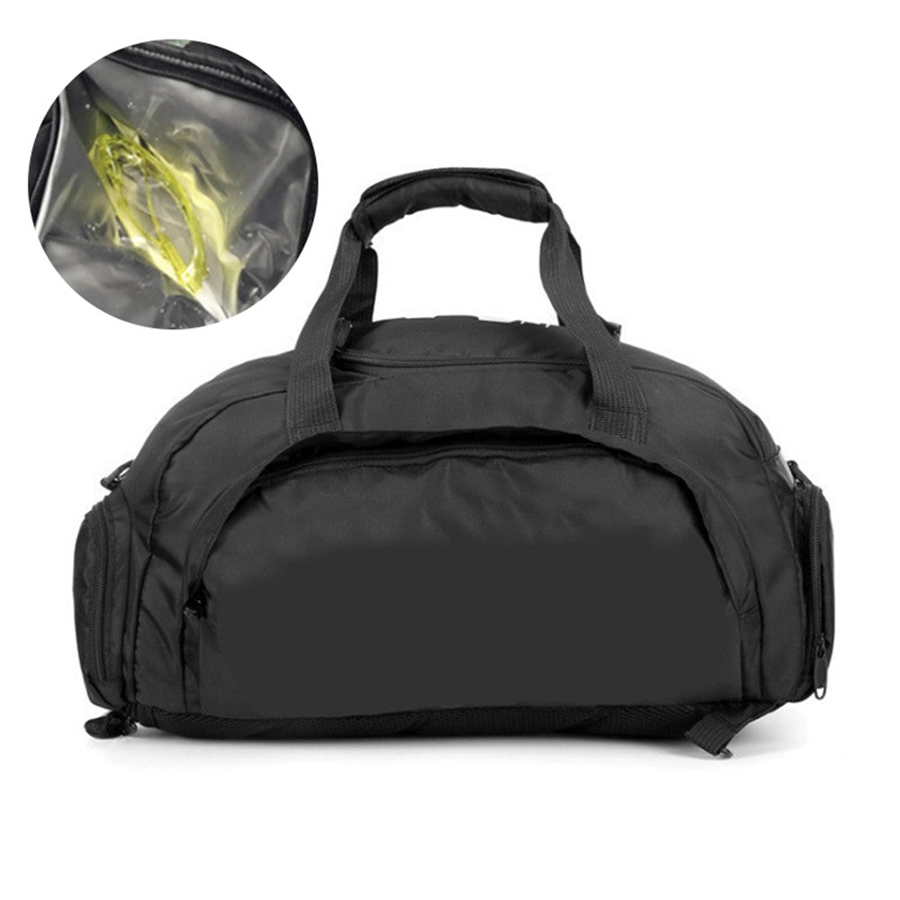 Women Sports Gym Bag with Wet Pocket, Shoes Compartment Yoga Fitness Workout Shoulder Bag