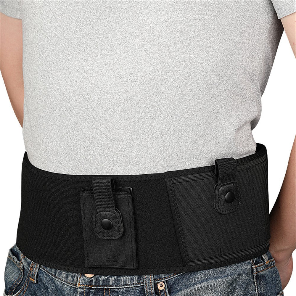 50 inch Tactical Belt Holster Wide Belt Waistband Military Neoprene Elastic Pistol Holster