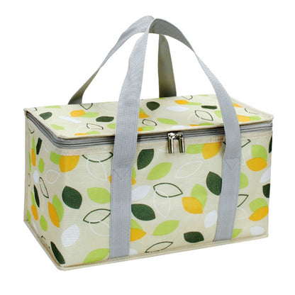 Outdoor Picnic Bag Thickened Aluminum Film 600D Oxford Cloth Insulation Food Drink Storage Bag