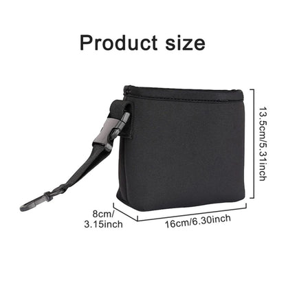 Golf Club Ball Waterproof Cleaning Bag Golf Club Groove Cleaner with Detachable Buckle