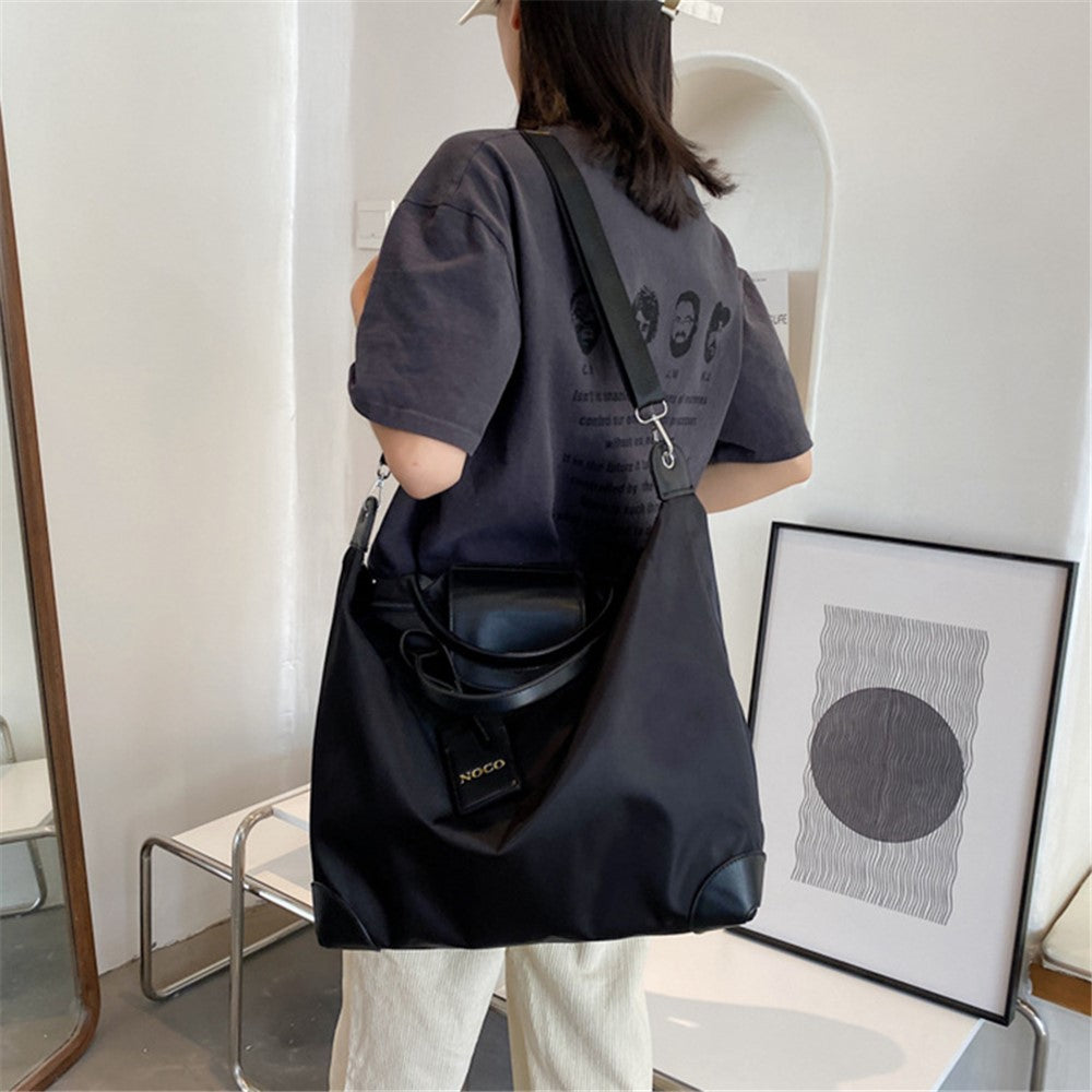 2399 Nylon Handbag Sports Travel Duffle Bag Weekend Overnight Bag Tote Shoulder Bag