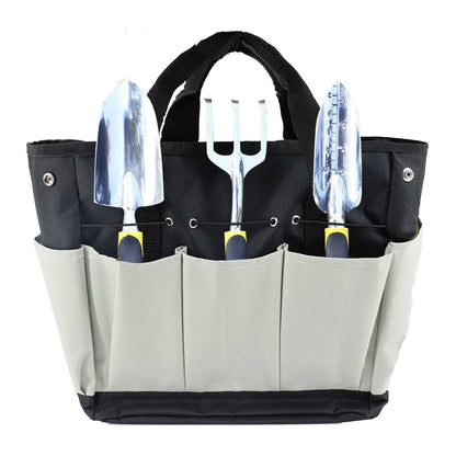 KG0006 Multiple Pockets Gardening Tool Storage Bag Oxford Cloth Gardener Carry Bag Tote Bag