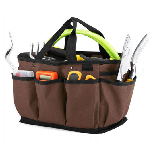 KG0050 Gardening Tool Storage Bag Oxford Cloth Multiple Pockets Plant Tool Kit Tote