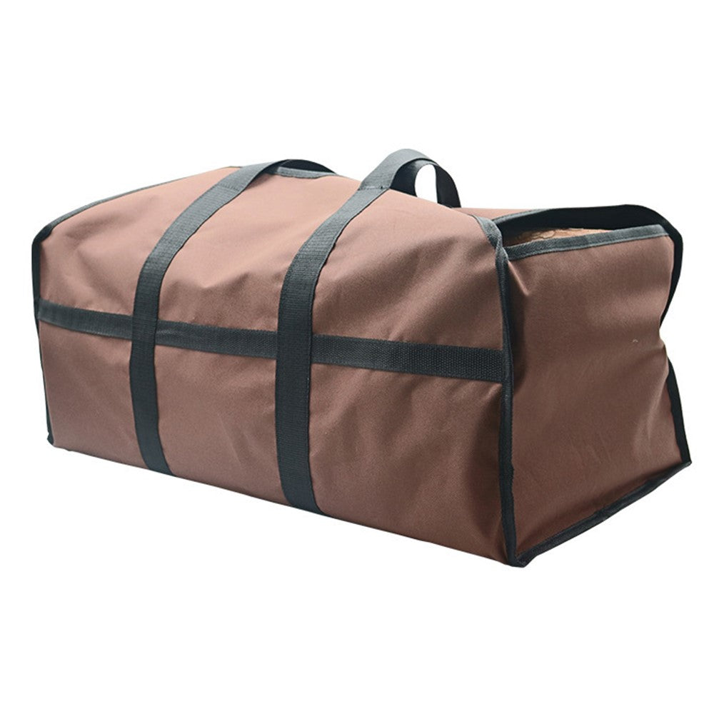 KG0200 Firewood Log Tote Bag Carrier Oxford Cloth Fireplace Firewood Storage Bag