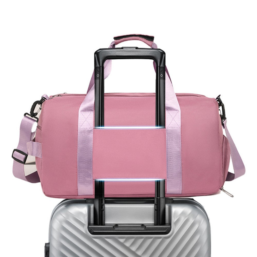 Large Capacity Oxford Cloth Waterproof Fitness Tote Crossbody Bag Travel Luggage Bag