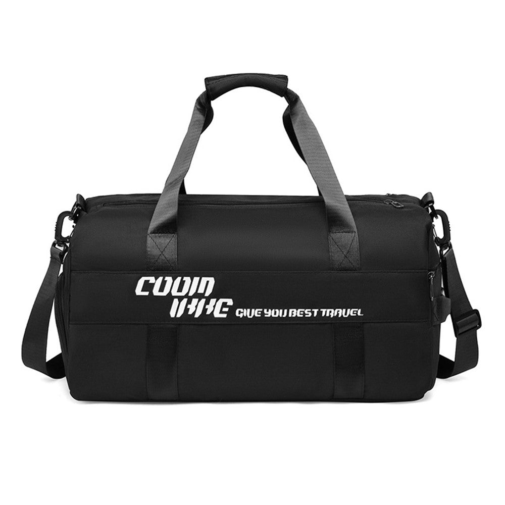 Large Capacity Oxford Cloth Waterproof Fitness Tote Crossbody Bag Travel Luggage Bag