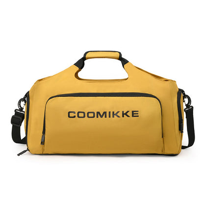 Large Capacity Oxford Cloth Sport Fitness Tote Crossbody Bag Travel Luggage Carrying Bag