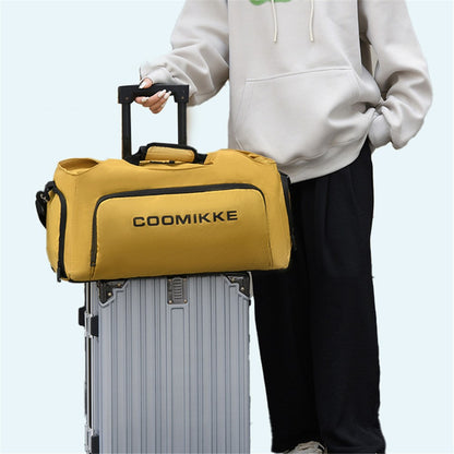 Large Capacity Oxford Cloth Sport Fitness Tote Crossbody Bag Travel Luggage Carrying Bag