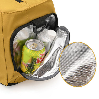 Large Capacity Oxford Cloth Sport Fitness Tote Crossbody Bag Travel Luggage Carrying Bag