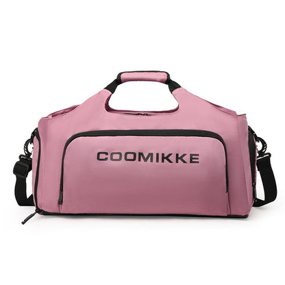 Large Capacity Oxford Cloth Sport Fitness Tote Crossbody Bag Travel Luggage Carrying Bag