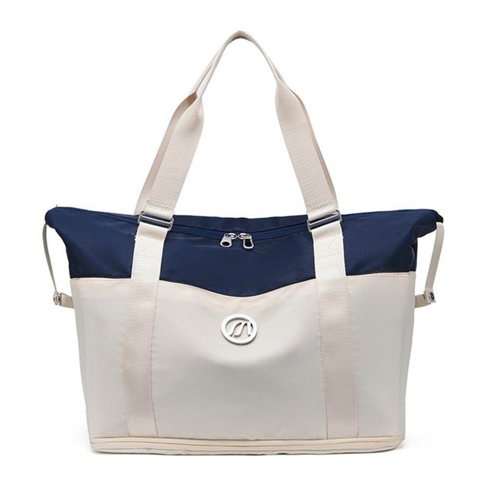 Foldable Travel Bag Waterproof Nylon Luggage Tote Bag with Expandable Capacity