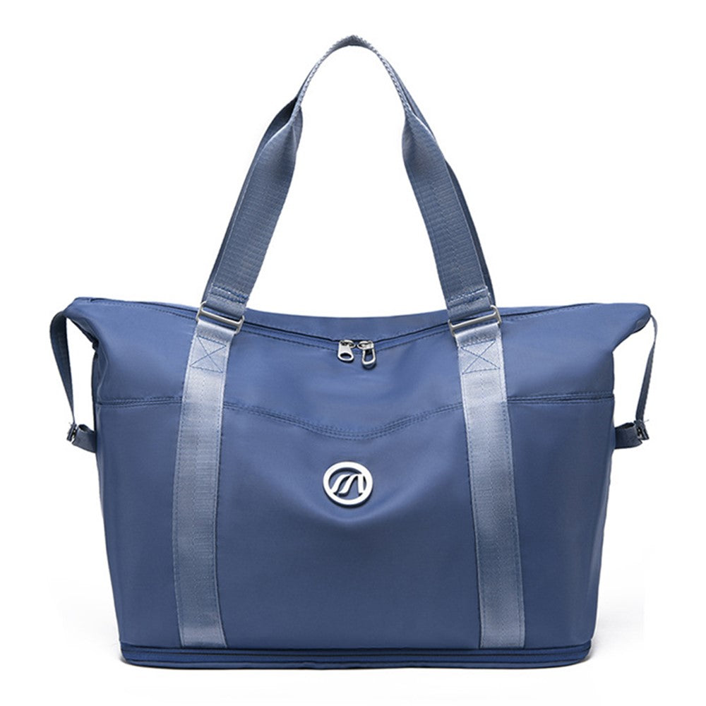 Foldable Travel Bag Waterproof Nylon Luggage Tote Bag with Expandable Capacity