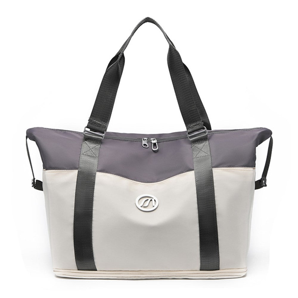 Foldable Travel Bag Waterproof Nylon Luggage Tote Bag with Expandable Capacity