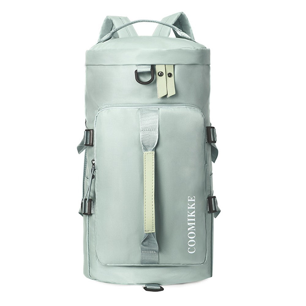 Travel Backpack Oxford Cloth Gym Bag Luggage with Shoes Compartment for Swimming Hiking