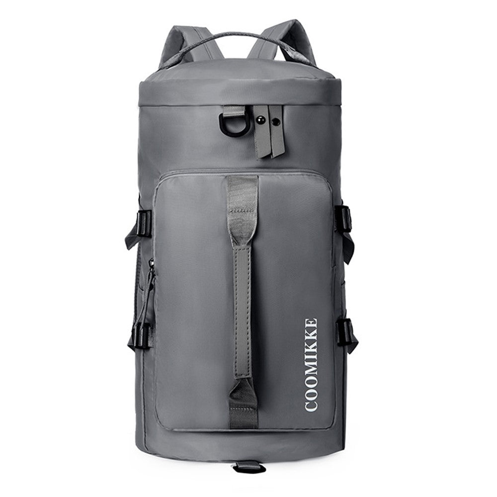 Travel Backpack Oxford Cloth Gym Bag Luggage with Shoes Compartment for Swimming Hiking