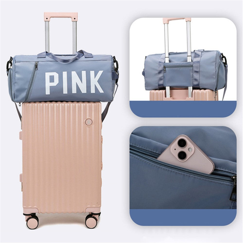 Waterproof Sports Fitness Yoga Tote Oxford Trendy Crossbody Bag Portable Travel Luggage Bag